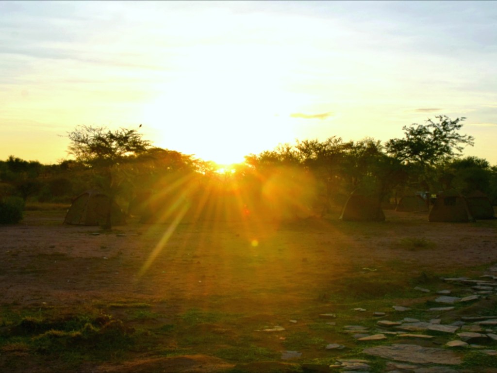 Āfrika – nakts&nbsp;teltī
